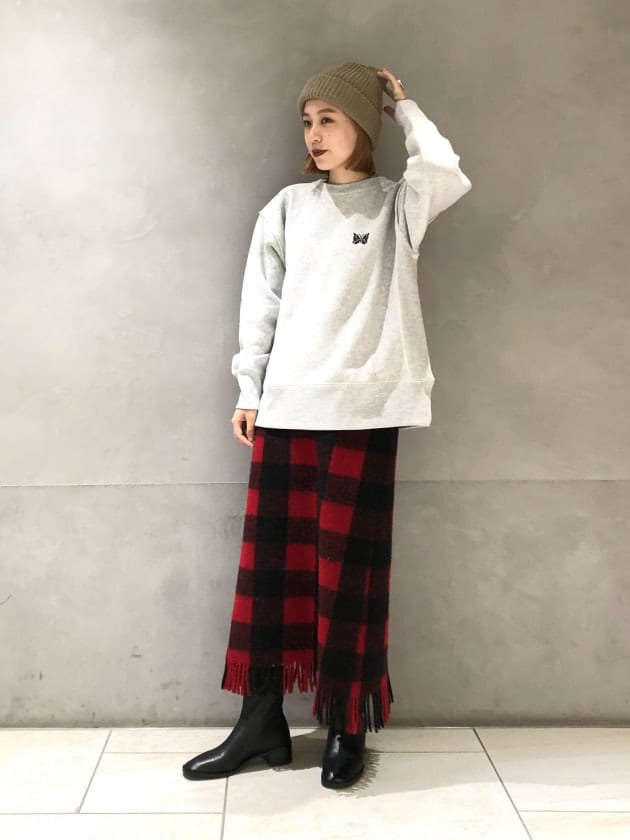 実際に着てみた】＜NEEDLES＞×＜Champion＞×＜BEAMS BOY