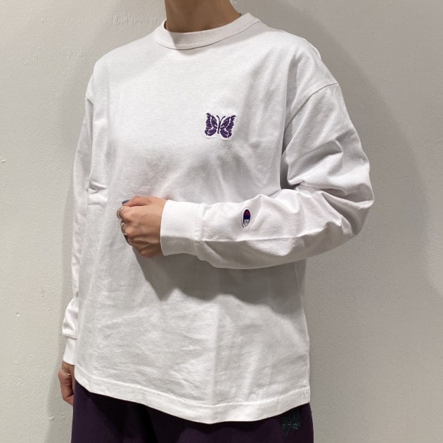 champion×NEEDLES スウェット　BEAMSboy　Lサイズ グレー