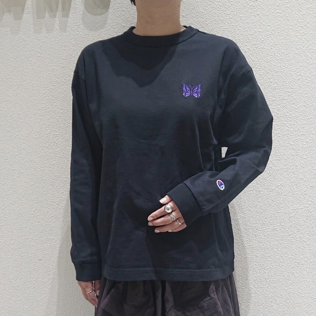 BEAMS BOY × Champion × NEEDLES スウェット-