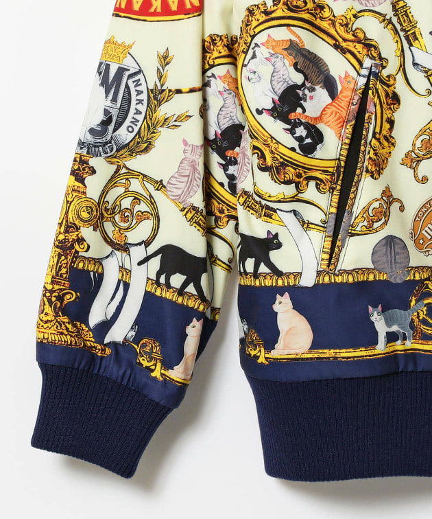 UNISEX> mmts / スカーフ柄 リバーシブル ブルゾン|mmts UNISEX> mmts / スカーフ柄 リバーシブル ブルゾン|mmts