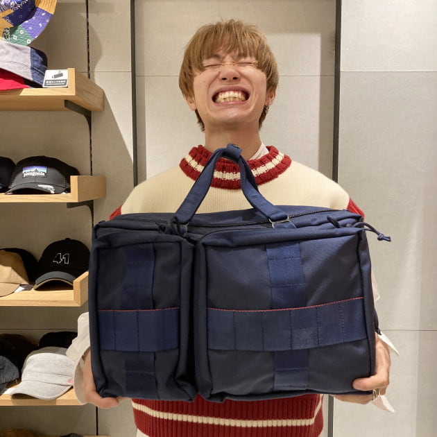 BRIEFING*BEAMS PLUS 別注 3WAY BAG NAVY - バッグ