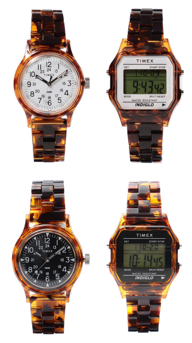 よろしくお願いしますTIMEX × BEAMS タイメックス ビームス べっ甲 