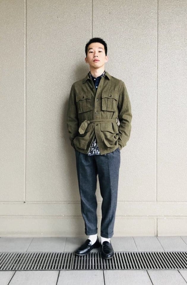 BEAMS PLUS / ウールリネン ミリタリー ユーティリティージャケット 豊かな表情を楽しむ｜BEAMS PLUS（ビームス プラス）｜BEAMS