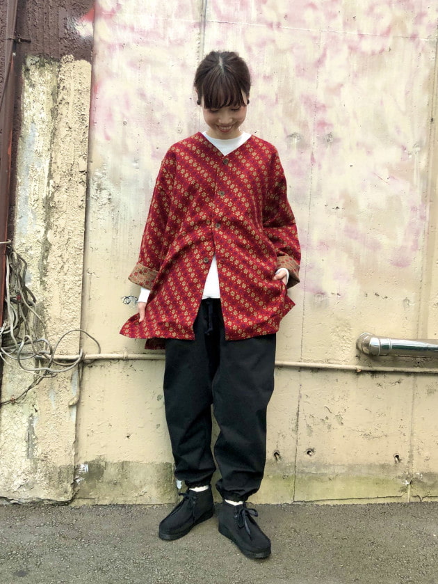 日本製・綿100% South2 West8 × BEAMS BOY 別注 モヘアカーディガン