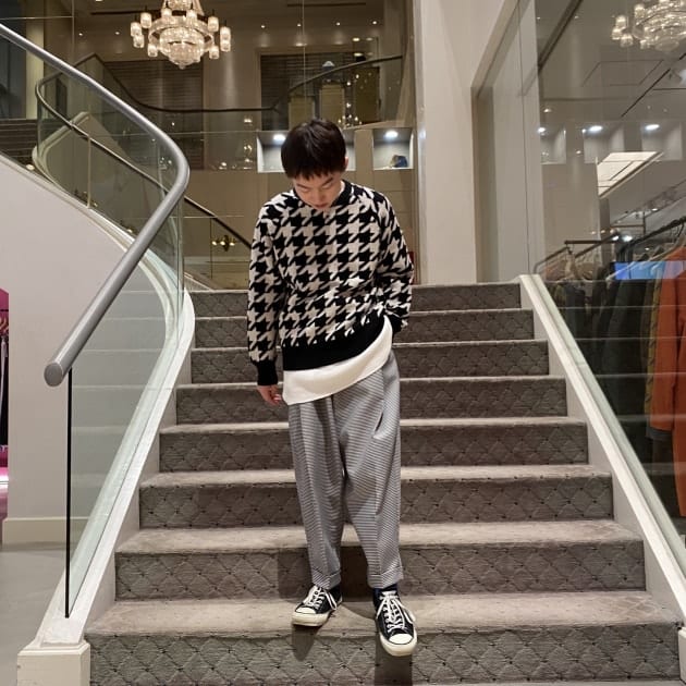 伝統的な柄を、現代風にアレンジ！＜BEAMS BOY＞おススメニットpart②