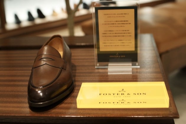 自社工場製フォスターアンドサン Foster&Son ローファー BURFORD 