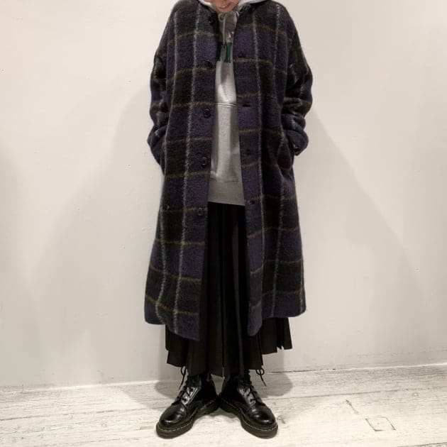 beams boy ノーカラーコート