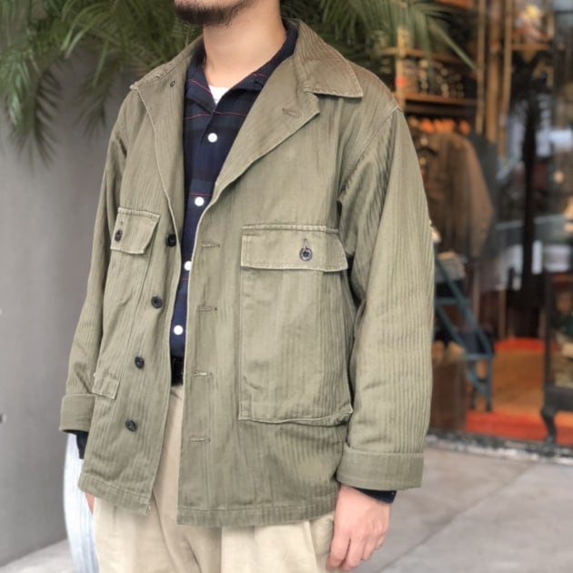 ウェアハウス HERRINGBONE UTILITY JACKET