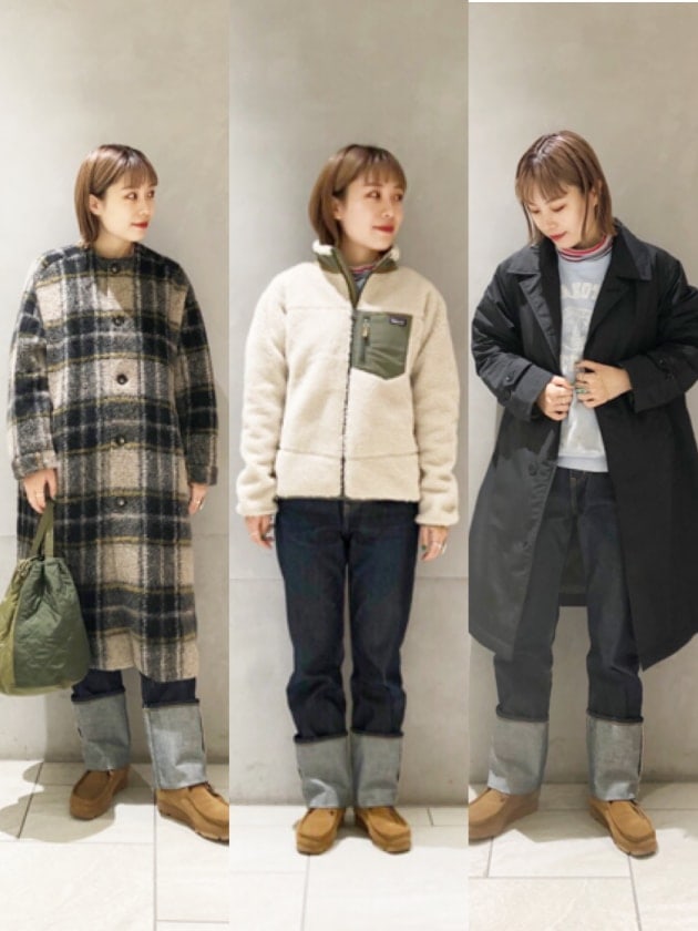 【着比べ】秋冬のアウター、コート特集！