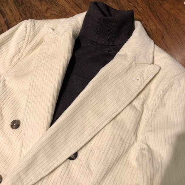 BEAMS F（ビームスF）コットン タートルネック カットソー（T