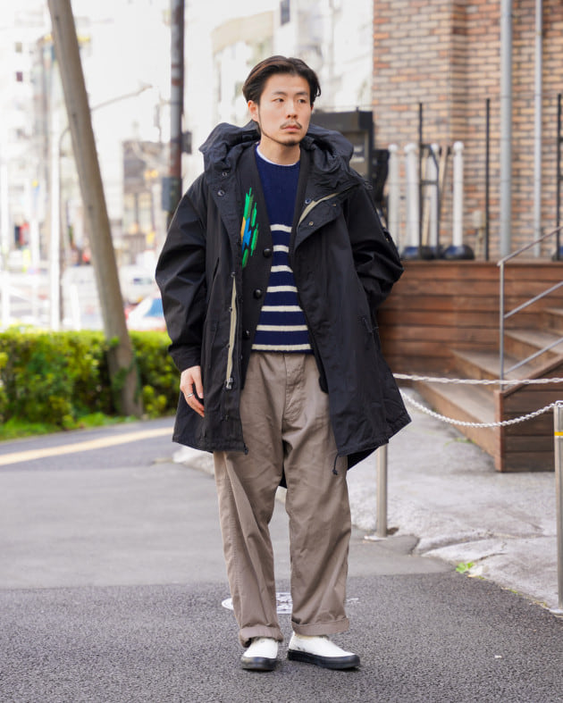 BUZZ RICKSON´S×fennic 別注M-48フィッシュテールパーカ-