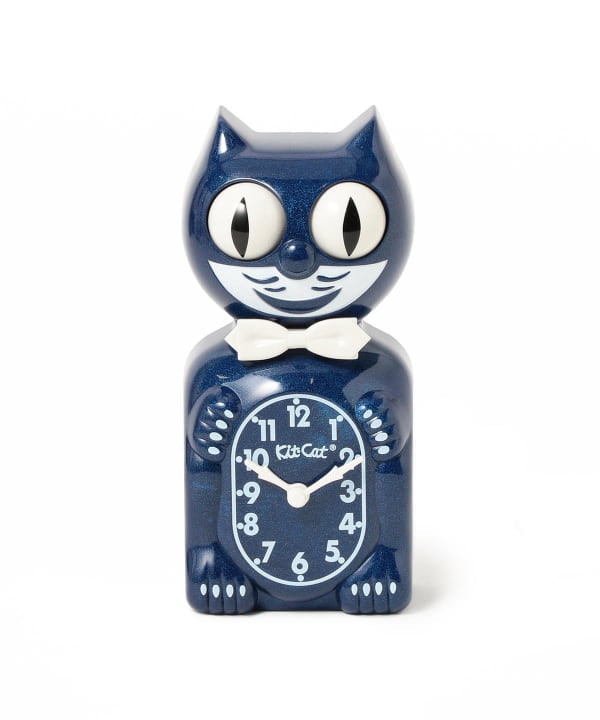 値下げしました）kit-cat klock BEAMSで購入 猫の時計掛時計/柱時計 ...