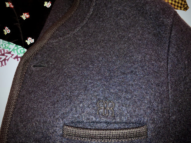 美品着用感無く未使用に近いですRIER WALKER COAT BLACK FELTEDリア ウォーカーコート