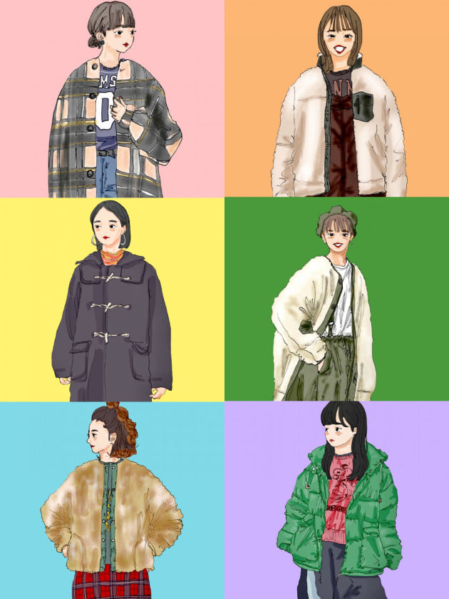 今年のアウター、どれにします？
