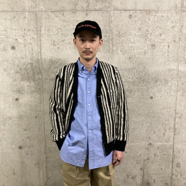 BEAMS PLUS（ビームス プラス）Cardigan Boa Jacquard（トップス
