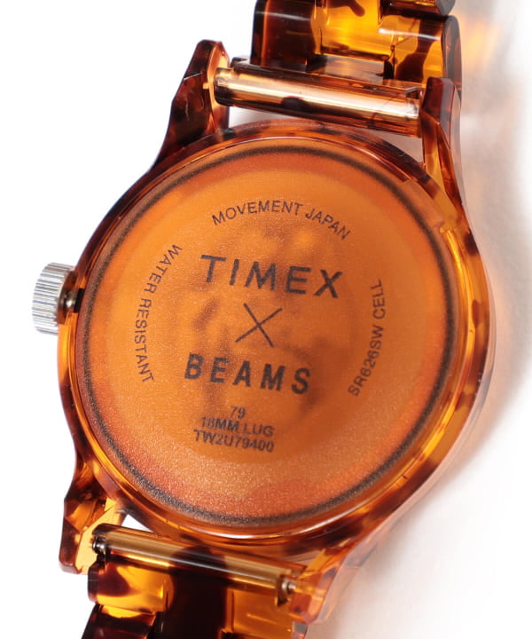 ご予約受付中】上品なべっ甲モデル＜TIMEX＞×＜BEAMS BOY＞｜ビームス