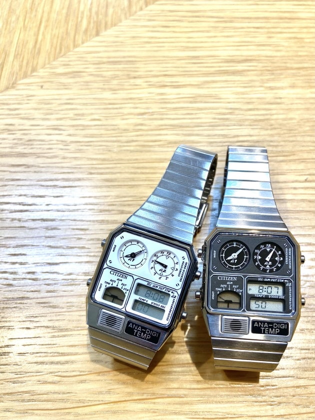 販売新品 CITIZEN シチズン アナデジテンプ 腕時計 シルバー | www 