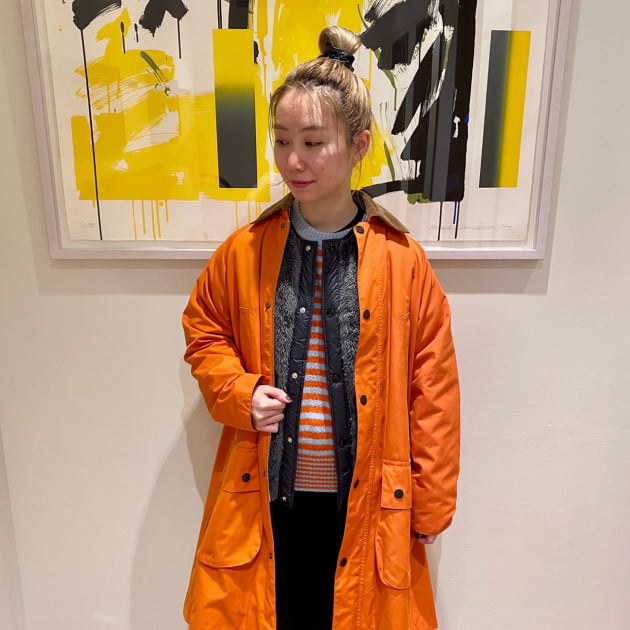 BEAMS BOY レザーボアジャケット Champion＞×＜BEAMS BOY＞ボアジャケットを着回します