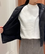 ダウンジャケット、インに着るもの比べてみました☆②