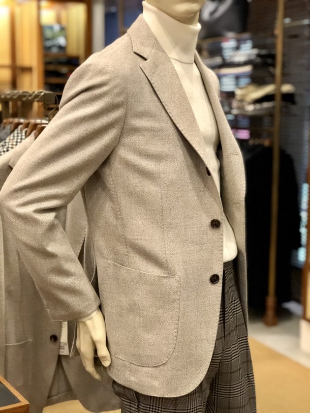 RINGJACKET LoroPiana ペコラネラ　ジャケットbrilla