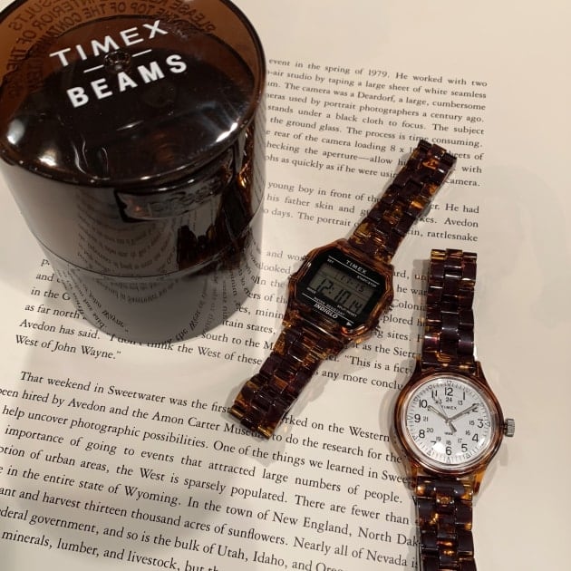 TIMEX＞別注アイテム。べっ甲カラーで新登場！｜ビームス ボーイ 原宿