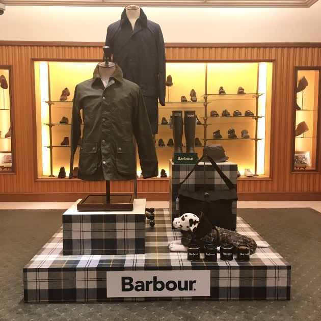 Barbour BEDALE POP UP 限定