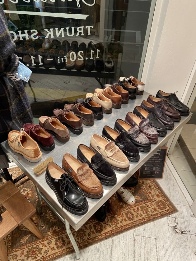 Paraboot TRUNK SHOW＞始まりましたよ〜！｜ビームス ボーイ 原宿｜BEAMS