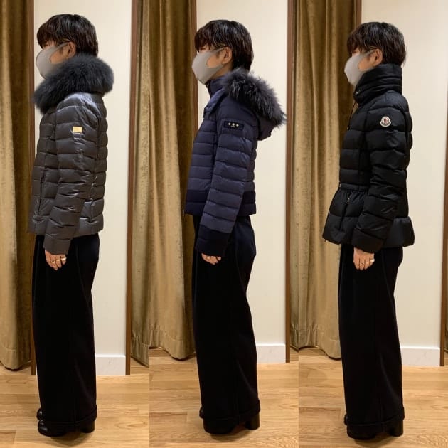 MONCLER レディース ぺプラムショートダウン★値下げしました！★ジャケット/アウター