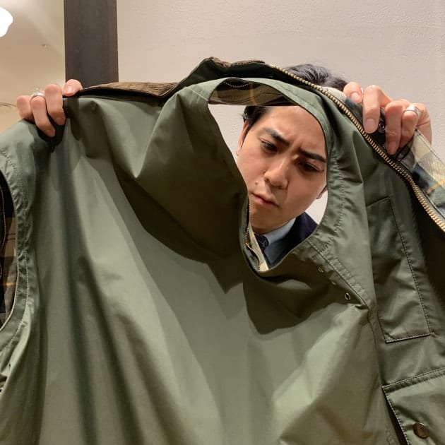 ＜Barbour＞こんな別注もあります
