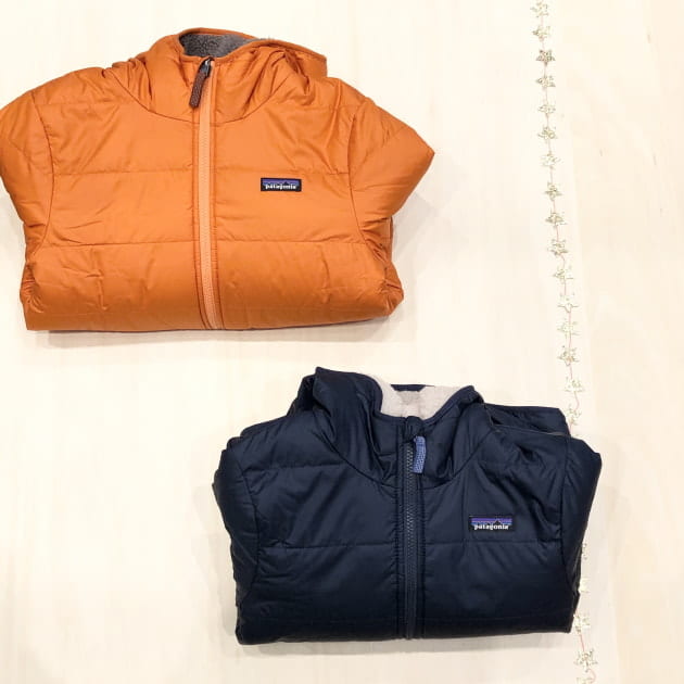 暑がりさんもそろそろ準備？〈patagonia〉リバーシブル｜こども