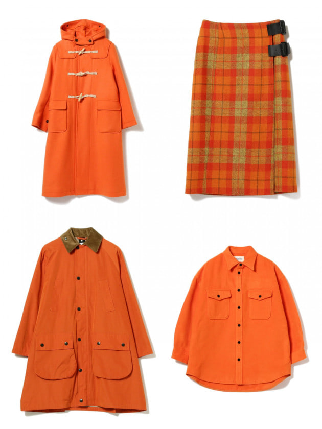 ☺︎おすすめ！オレンジコーディネート☺︎｜ビームス 辻堂｜BEAMS