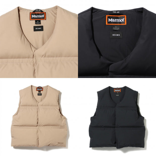 第1位獲得！ BEAMS × MARMOT マグネットダウンベスト www.alocokitchens.ie