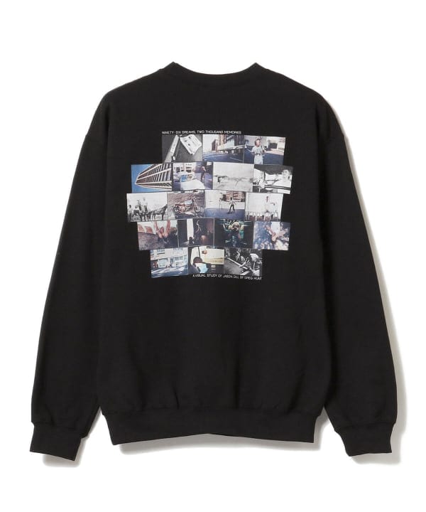 BEAMS T × Greg Hunt collage crewneck | formpacplasticsaust.com.au