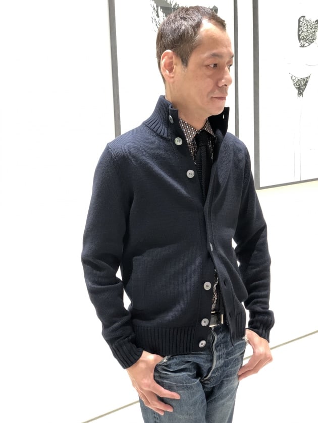 ZANONE KYOTO ネイビー 48 | hartwellspremium.com