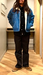 ラングラーのボアジャケット