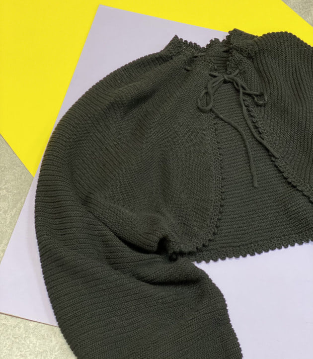 beams boy 完売品 ギャザーボレロロングスリーブ ブラック リネン BEAMS BOY / コットン リネン ギャザー ボレロ ロングスリーブを使った