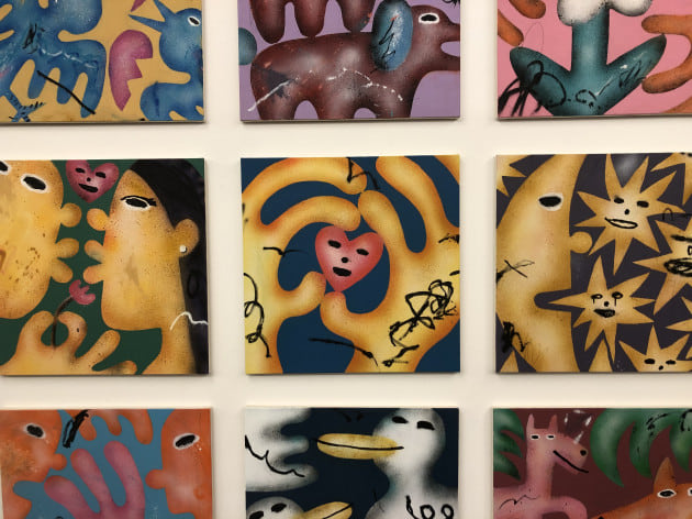 【即出荷】 大河原健太郎 現代 来歴六本木ヒルズADギャラリー 油絵作品 絵画