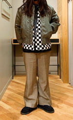 ミリタリーブルゾン