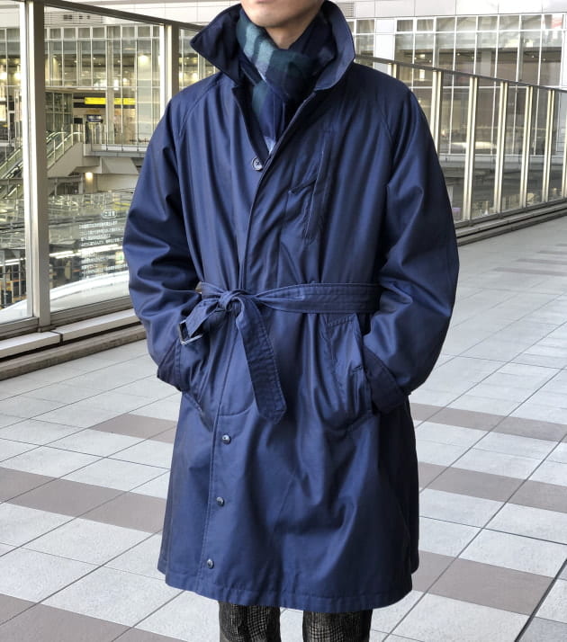 Engineered Garments コート（その他） S 紺系なし光沢