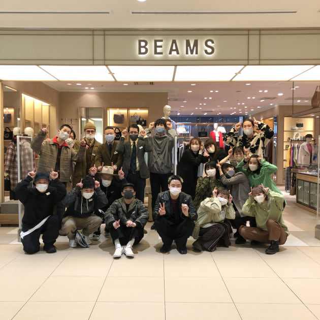 新年明けましておめでとうございます ビームス 梅田 Beams