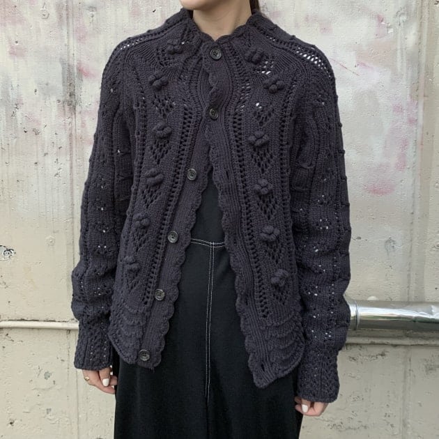 BEAMS BOY（ビームス ボーイ）コットン ナイロン アラン