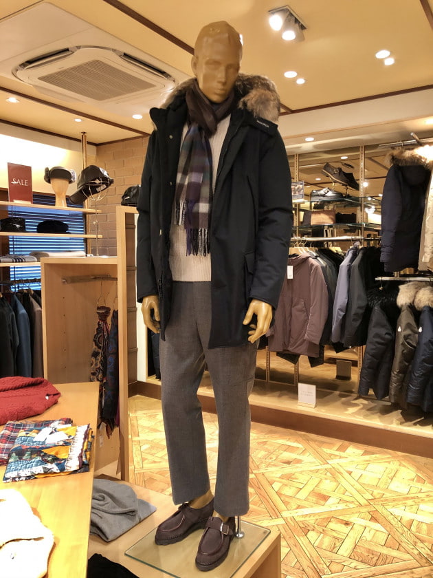 メンズBEAMS　Woolrich