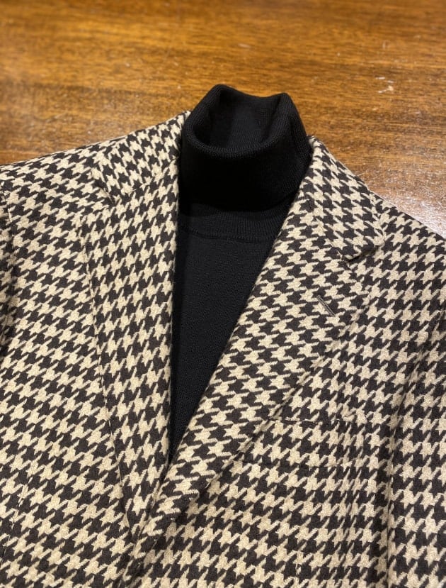 Neutral houndstooth jacket.｜ビームスF 新宿｜BEAMS