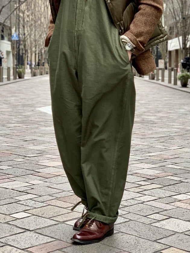 Simple LOOK & Updated DETAIL ～BEAMS PLUS Military Overalls 