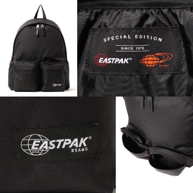 EASTPAK BEAMS別注　パデットパッカー　XL ブラック