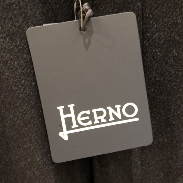 HERNO ヘルノ タグ付 ショートコート ツイード グリッター ラメ