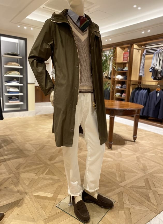 BARBOUR★BEAMS F ハンティングコート　HOODED HUNTING 先見せエスエス〜〈Barbour〉フーデッドハンティング〜｜BEAMS F
