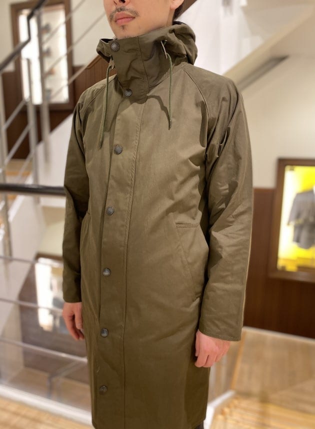 ◇美品◇Barbour◇HOODED HUNTING◇ピーチスキン◇別注品-