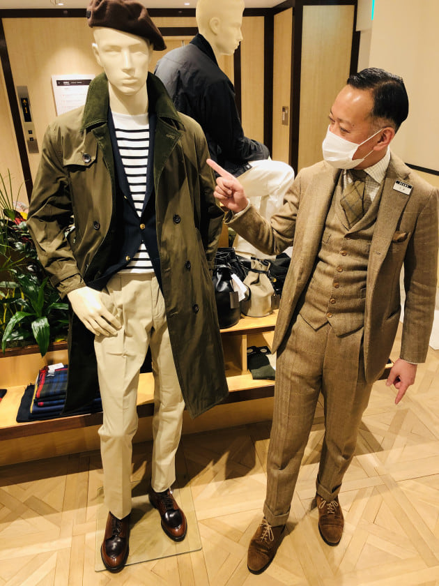 春の足音が其処彼処に①(Barbour編)｜ビームスF 新宿｜BEAMS