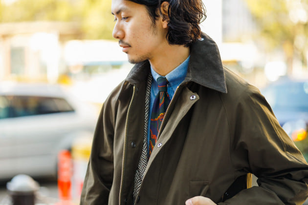 Barbour BEAMS別注 BEDALE ピーチスキン バブアー ビデイル-